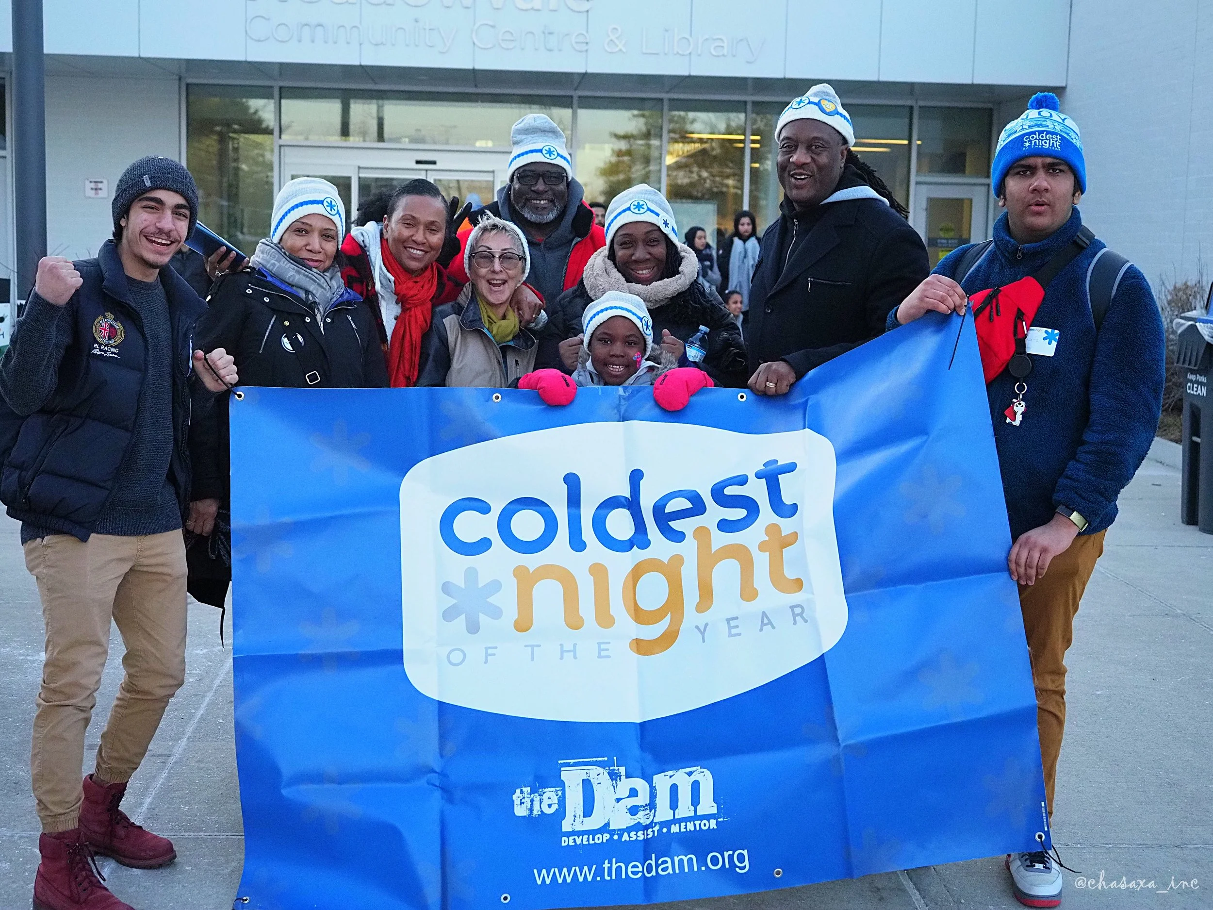 The Coldest Night Of The Year fundraiser happens on February 26th, 2022