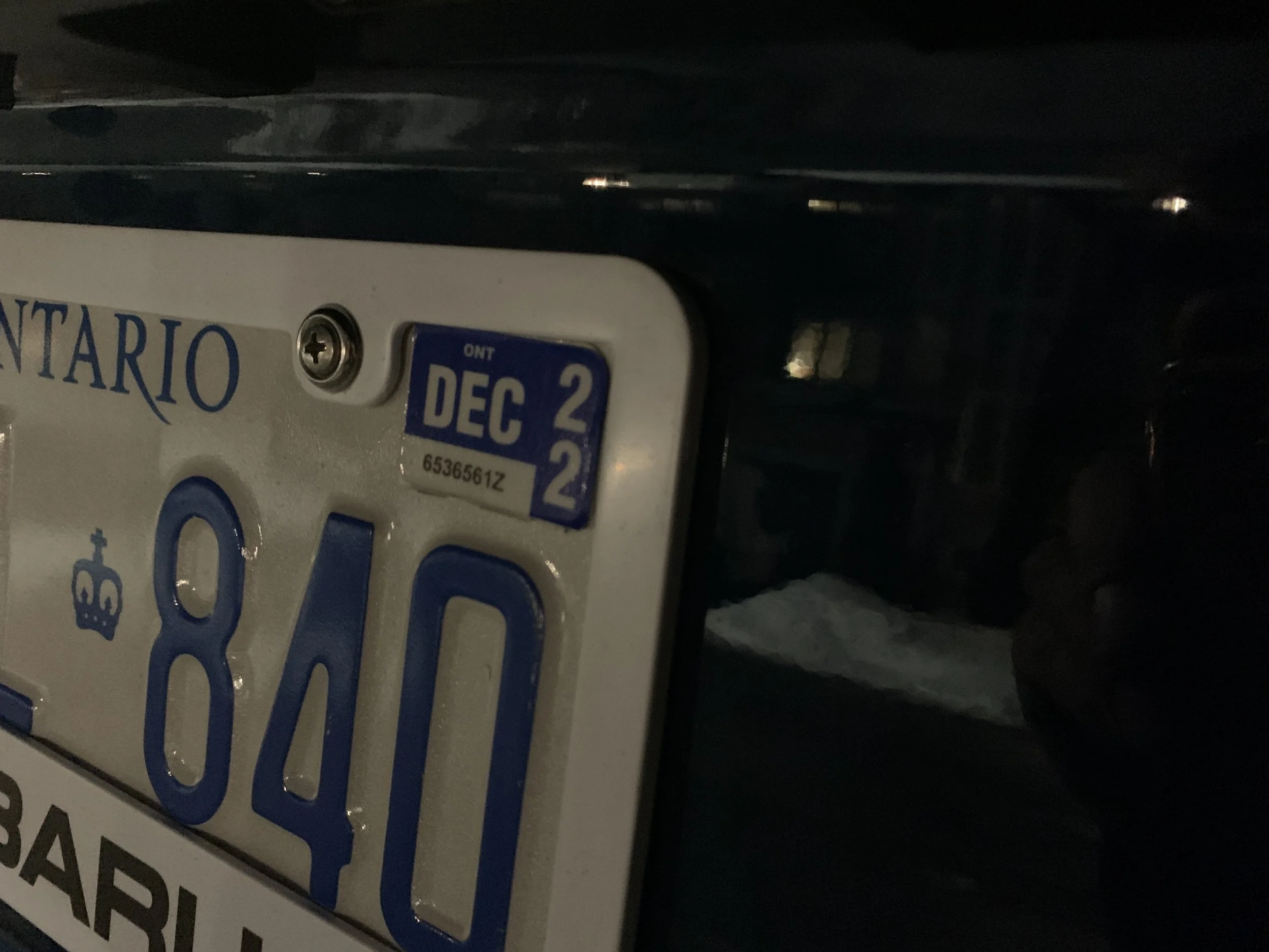It's official - Ontario peels away  licence plate renewal fees &amp; stickers