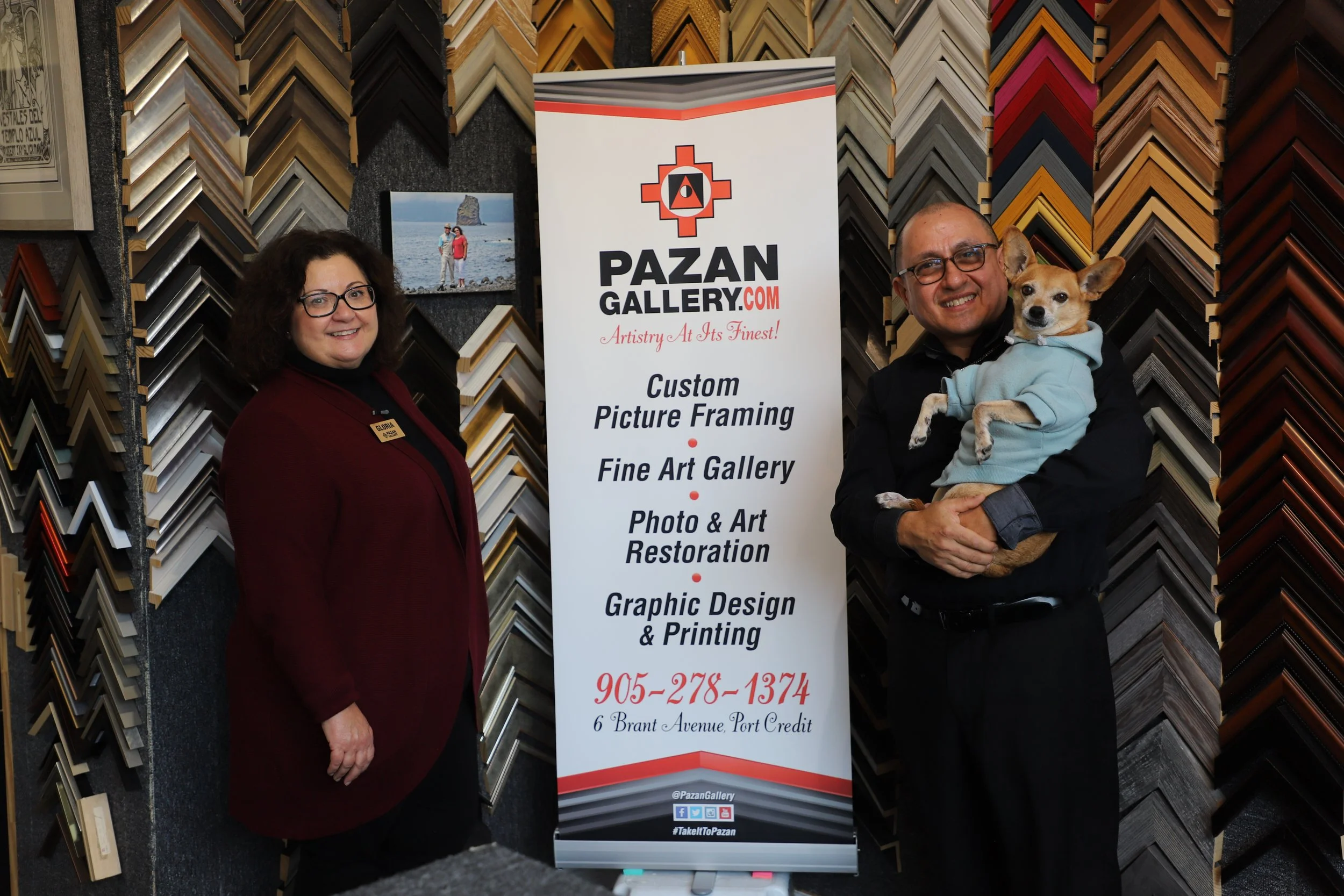 Modern Business Profile - Pazan Gallery