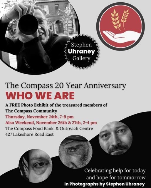 Learn about the "Who We Are" photo exhibition happening at Mississauga's Compass Food Bank