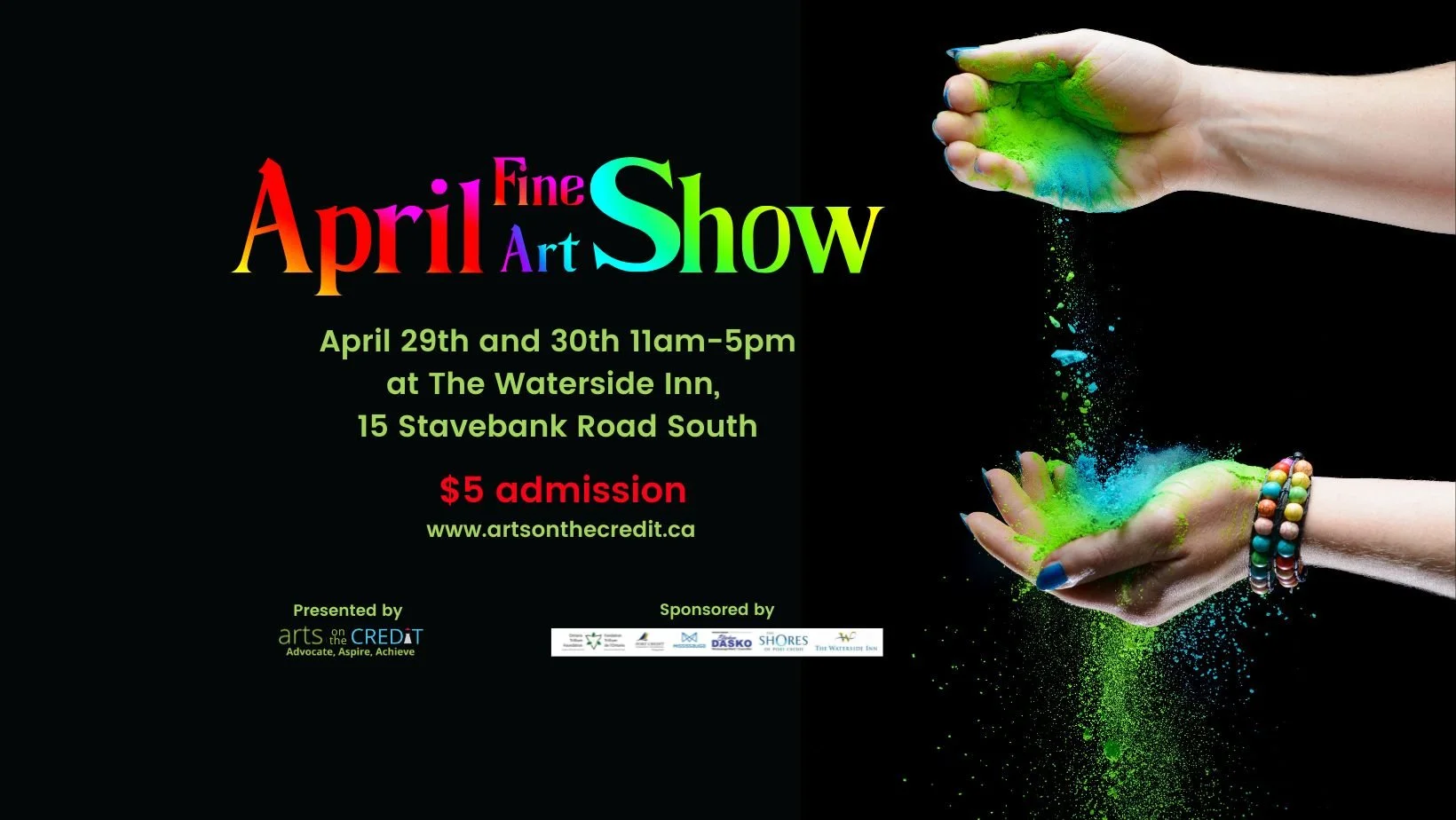 Mississauga's Arts On The Credit Celebrates Their 12th Annual Show This April