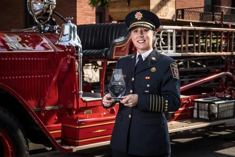 Mississauga Fire Chief Deryn Rizzi Receives Fire Chief of the Year Award