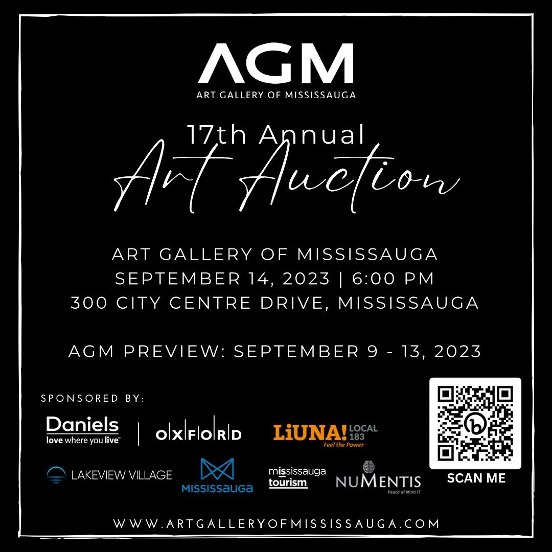 4 Reasons to Attend The Art Gallery of Mississauga's 17th Annual Art Auction