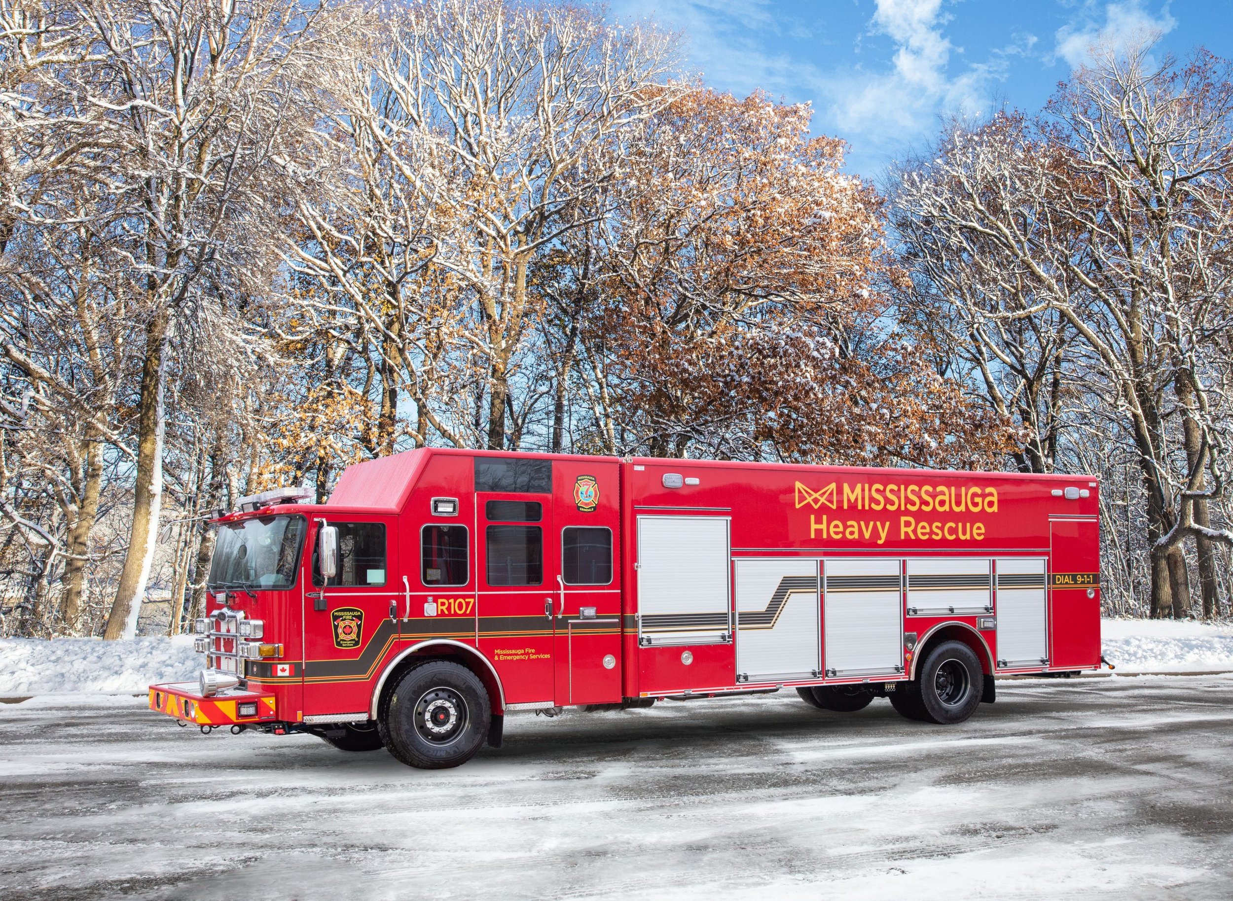 Mississauga Fire and Emergency Services Strengthens Fleet With 2 Heavy Rescue Vehicles