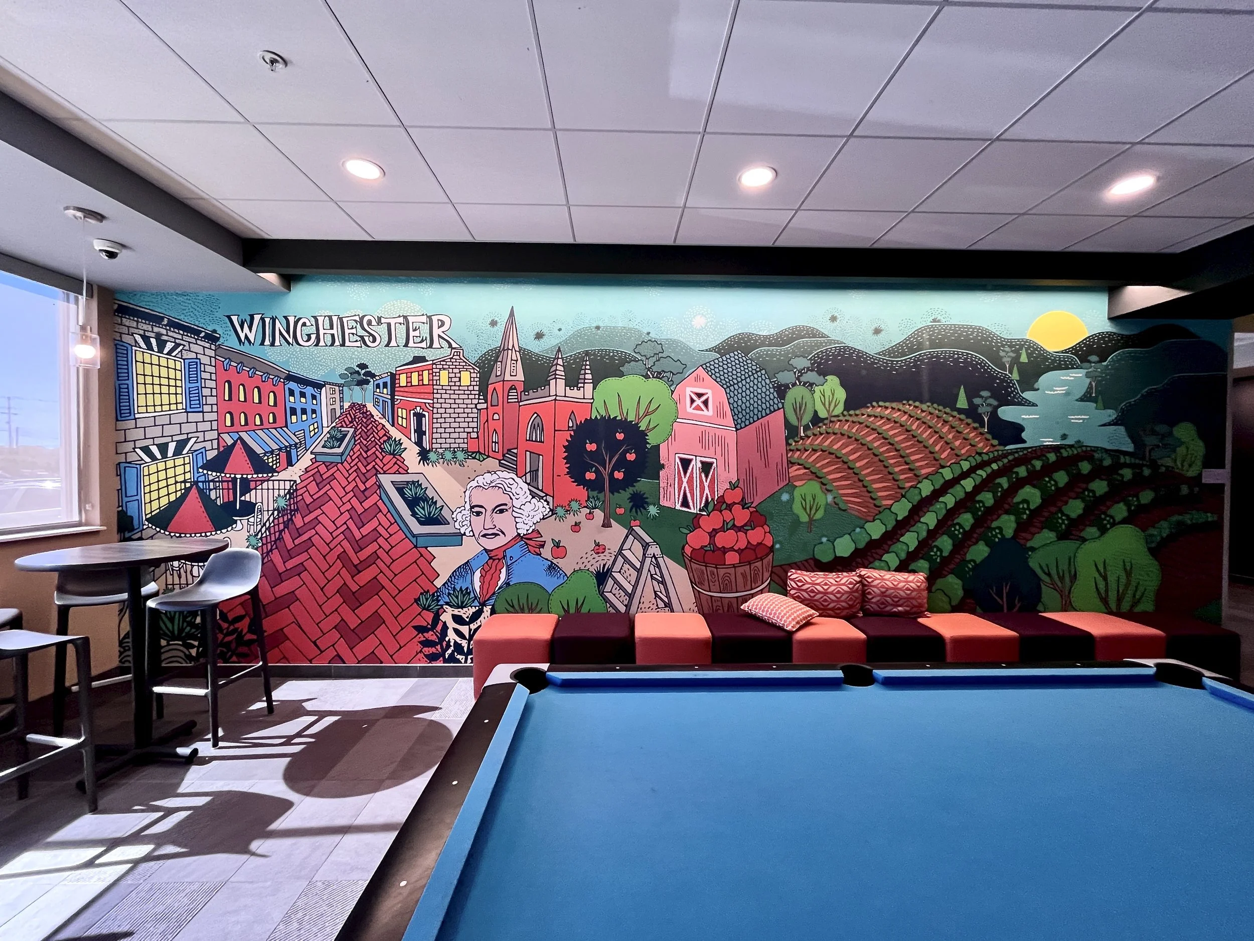 Tru by Hilton Winchester Mural.JPG