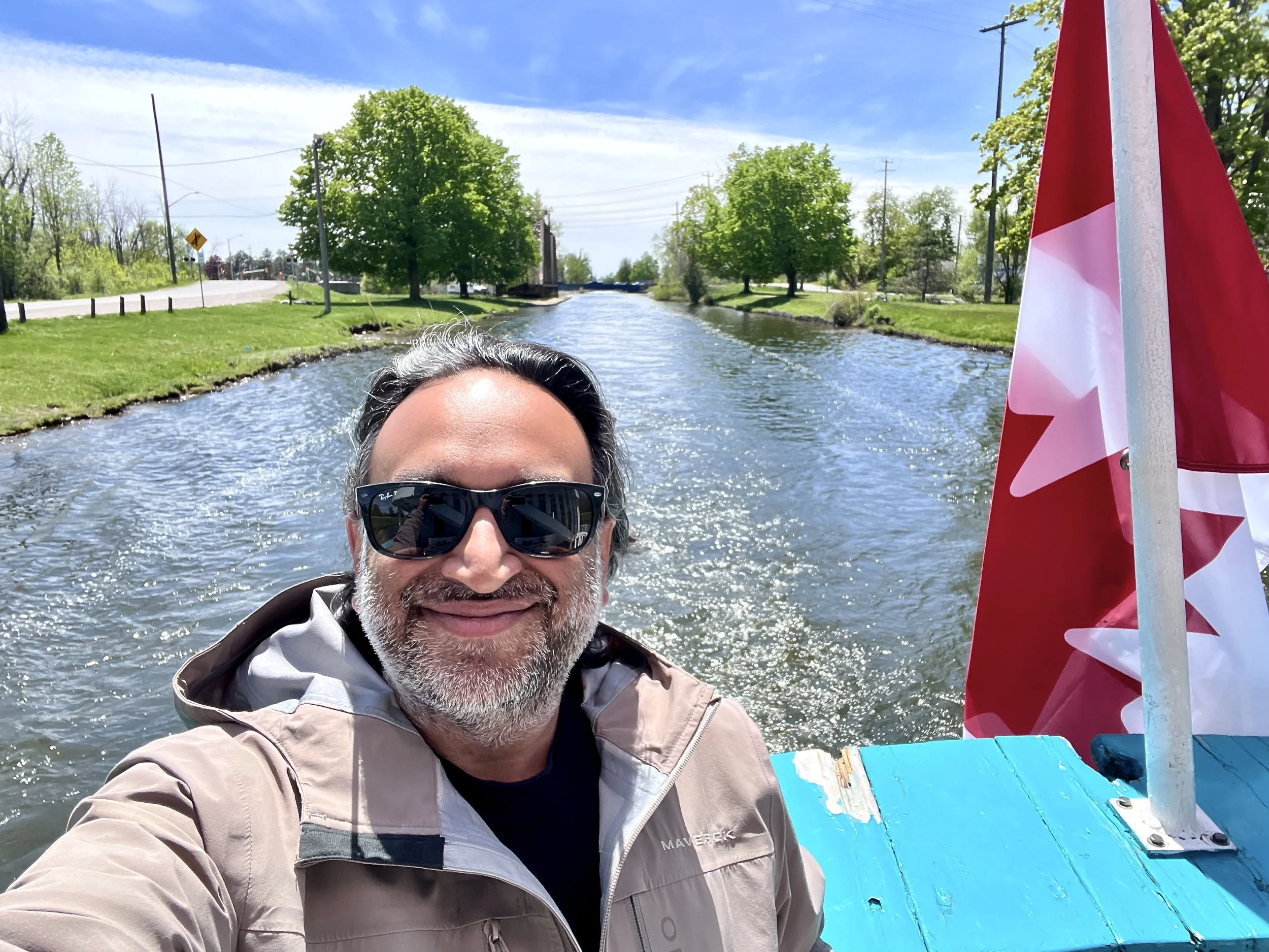 Aboard the Lift Lock Cruise Tour in Peterboroug, Ontario.JPG