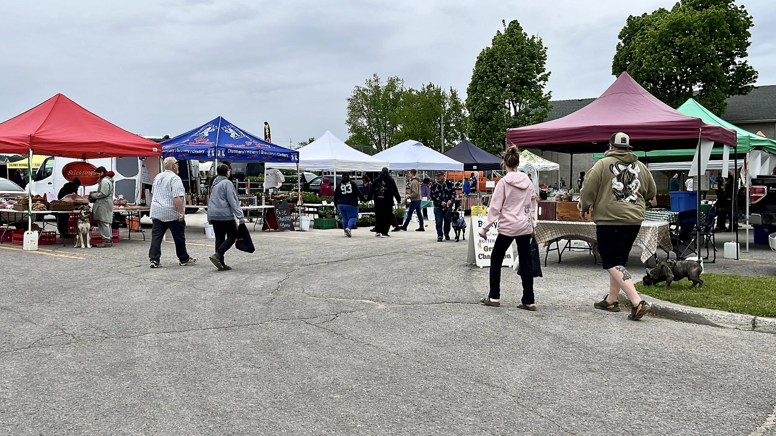 A view of the entrace at The Peterborough & District Farmers’ Market.JPG