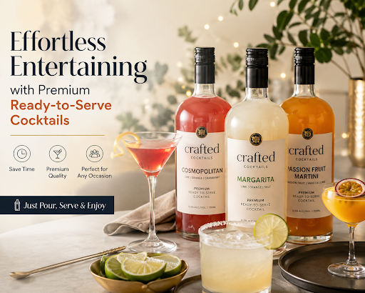 Effortless Entertaining with Premium Ready-to-Serve Cocktails