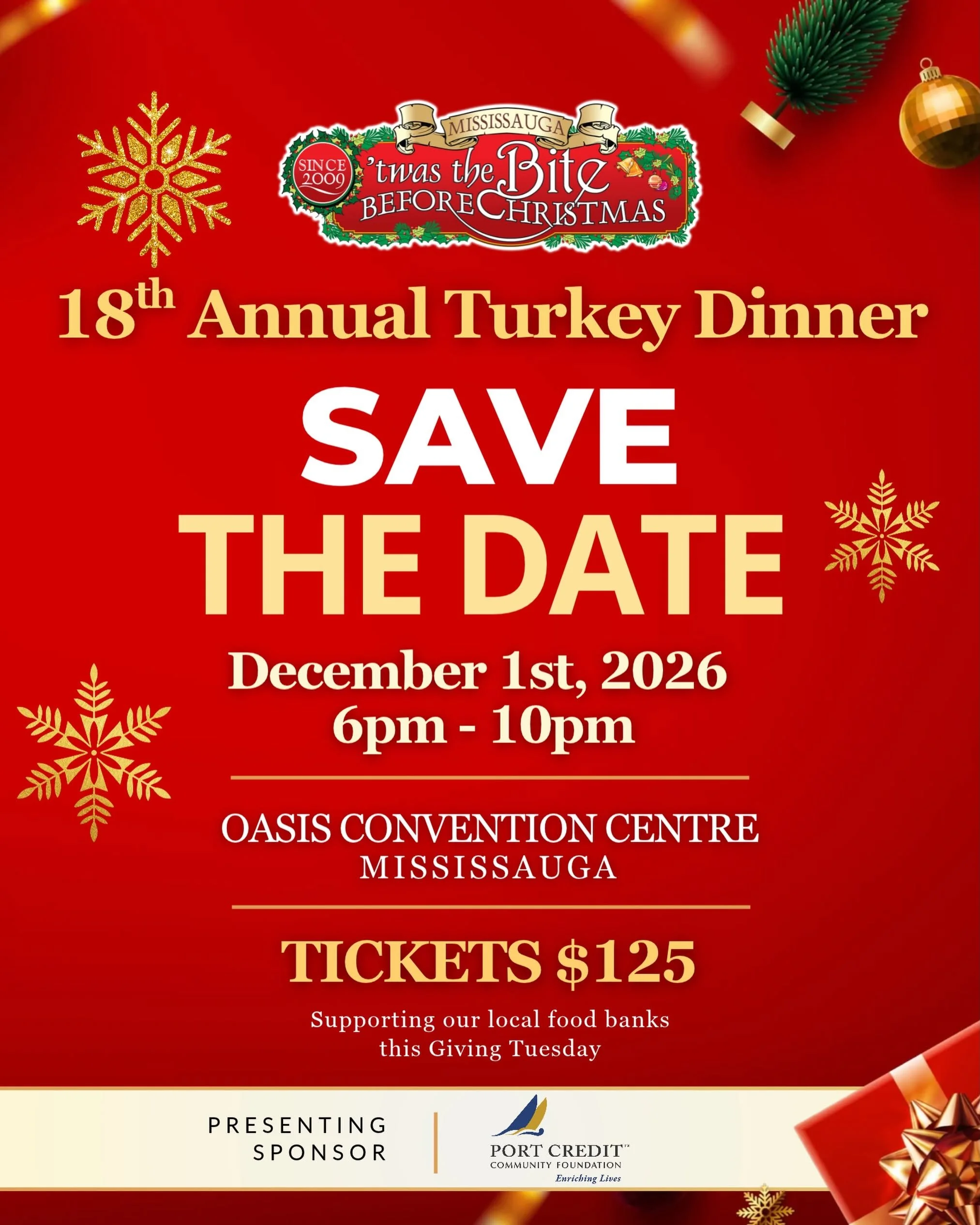 Mississauga Fundraiser ’Twas the Bite Before Christmas Returns for 2026