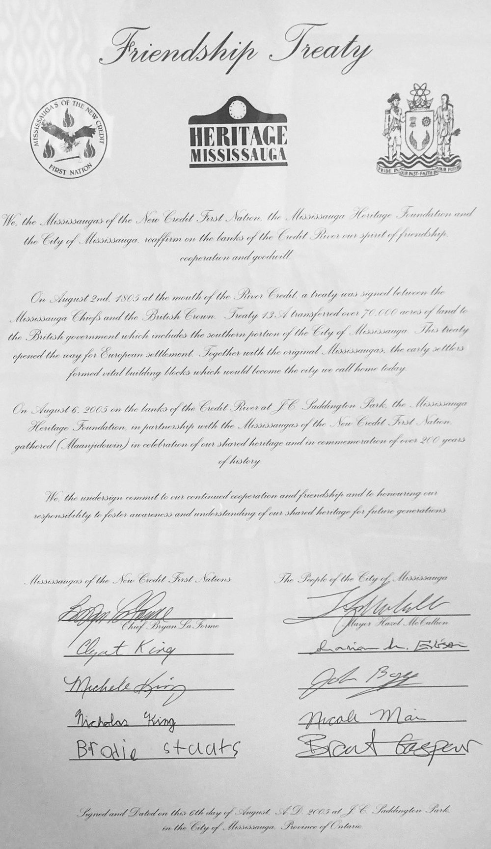 Mississauga's Friendship Agreements — Modern Mississauga Media