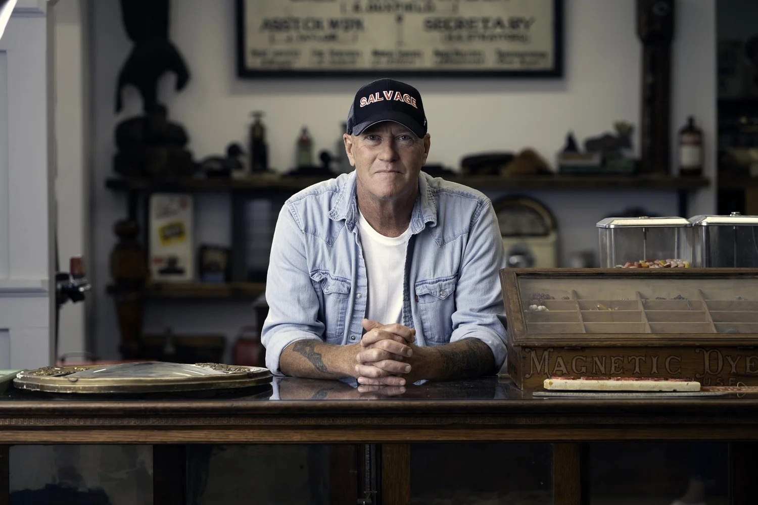 In conversation with Ted Finch of The History Channel's "Salvage Kings