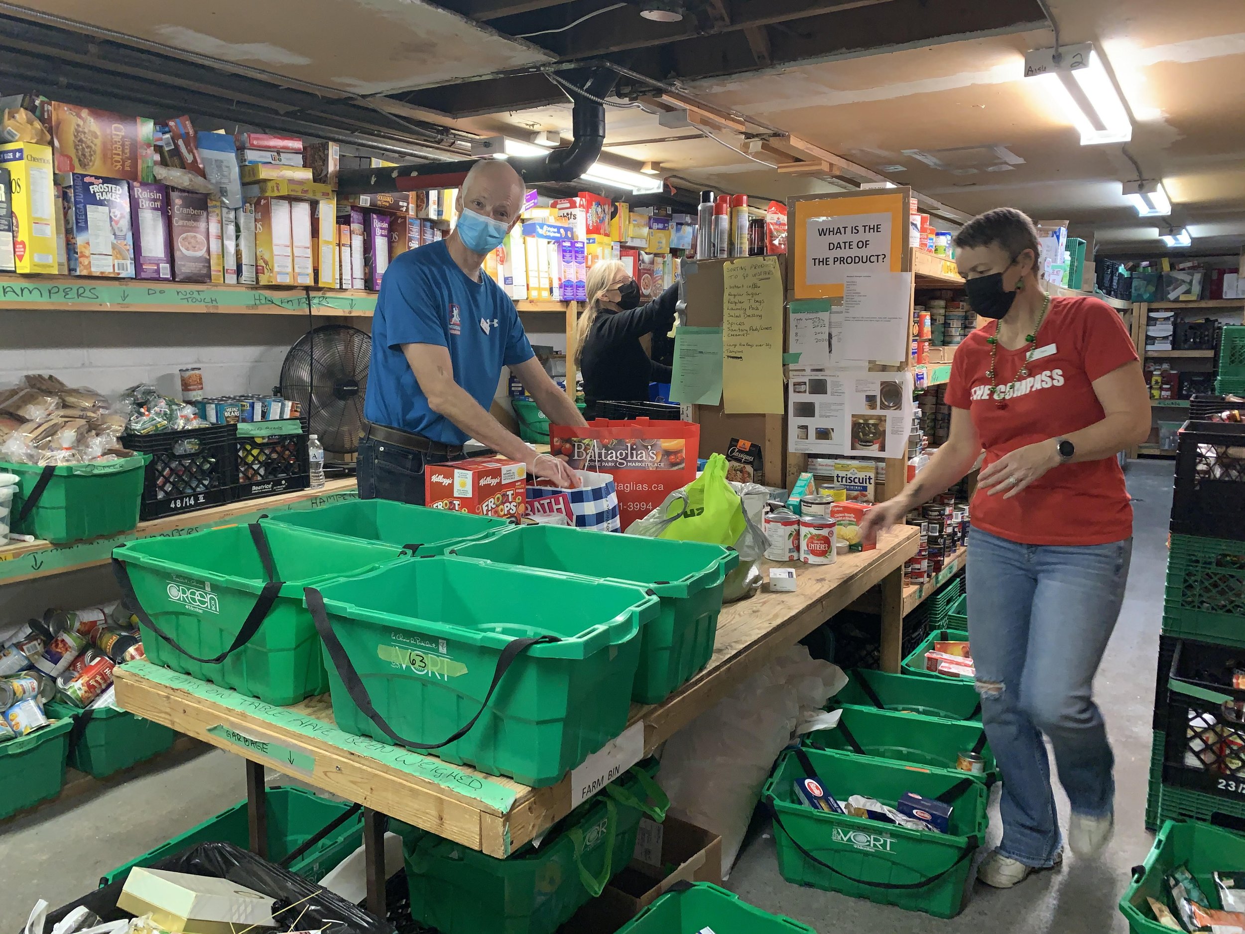 Modern Business Profile Mississauga's The Compass Food Bank & Outreach