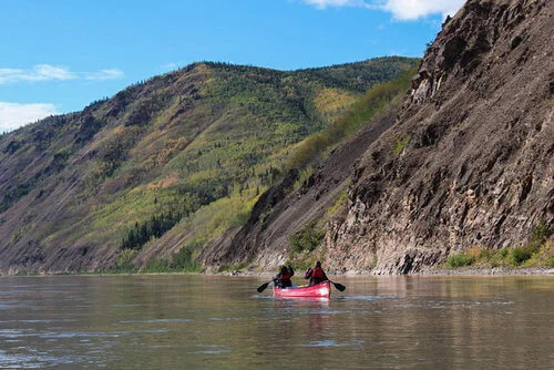 Paddling the Yukon River