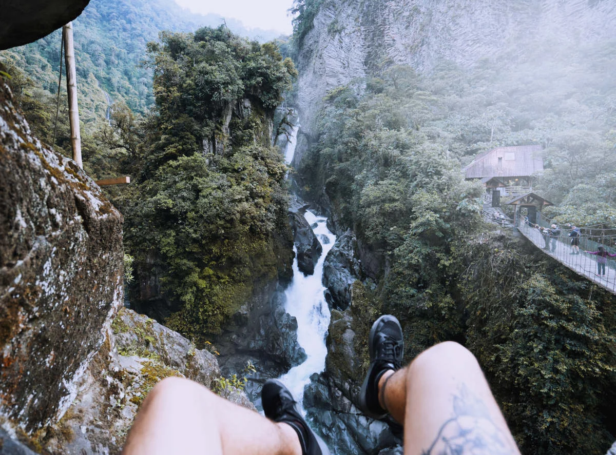 on top of the mountains in the Amazons