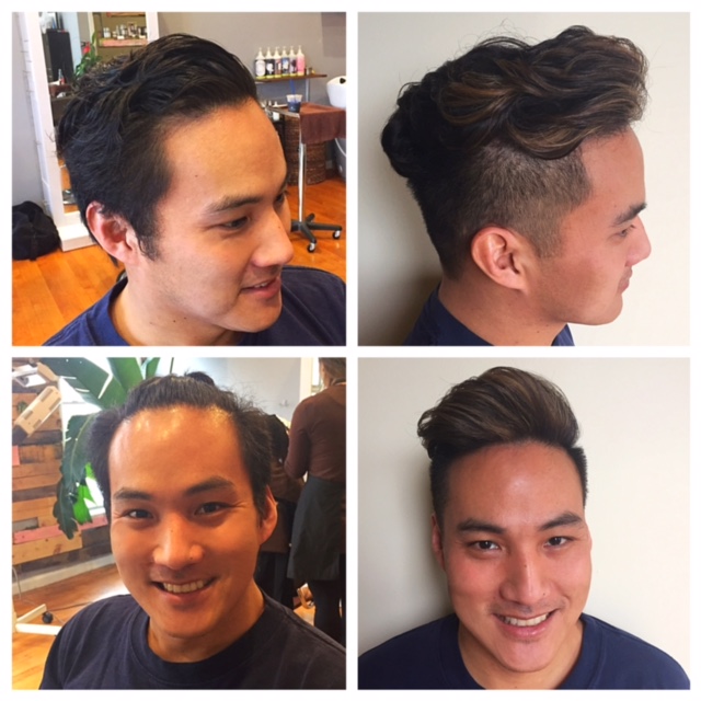 Accent Highlight + Toner + Men's Clipper and Scissor Haircut