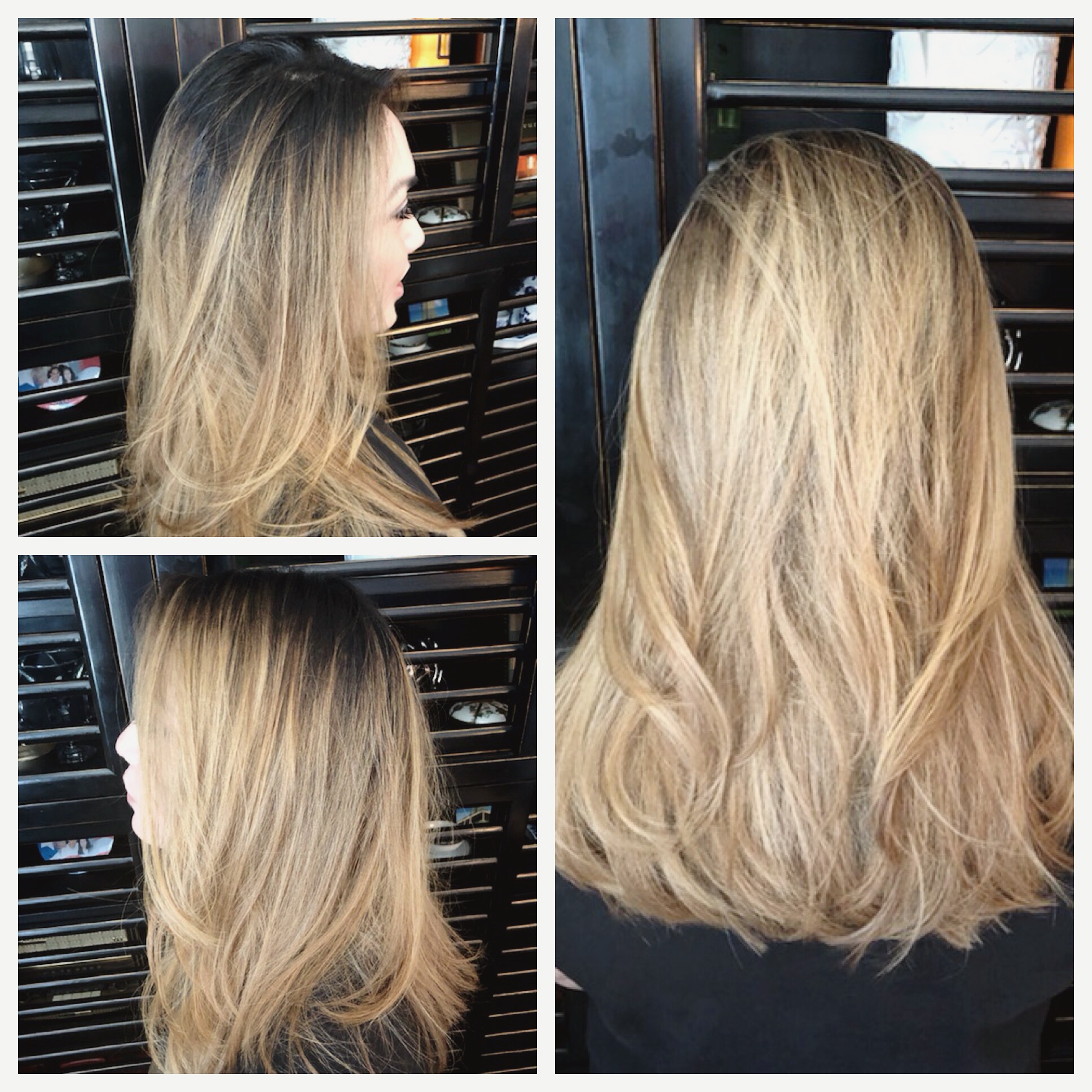 Full Balayage/Ombre + Toner + Haircut + Blow Dry