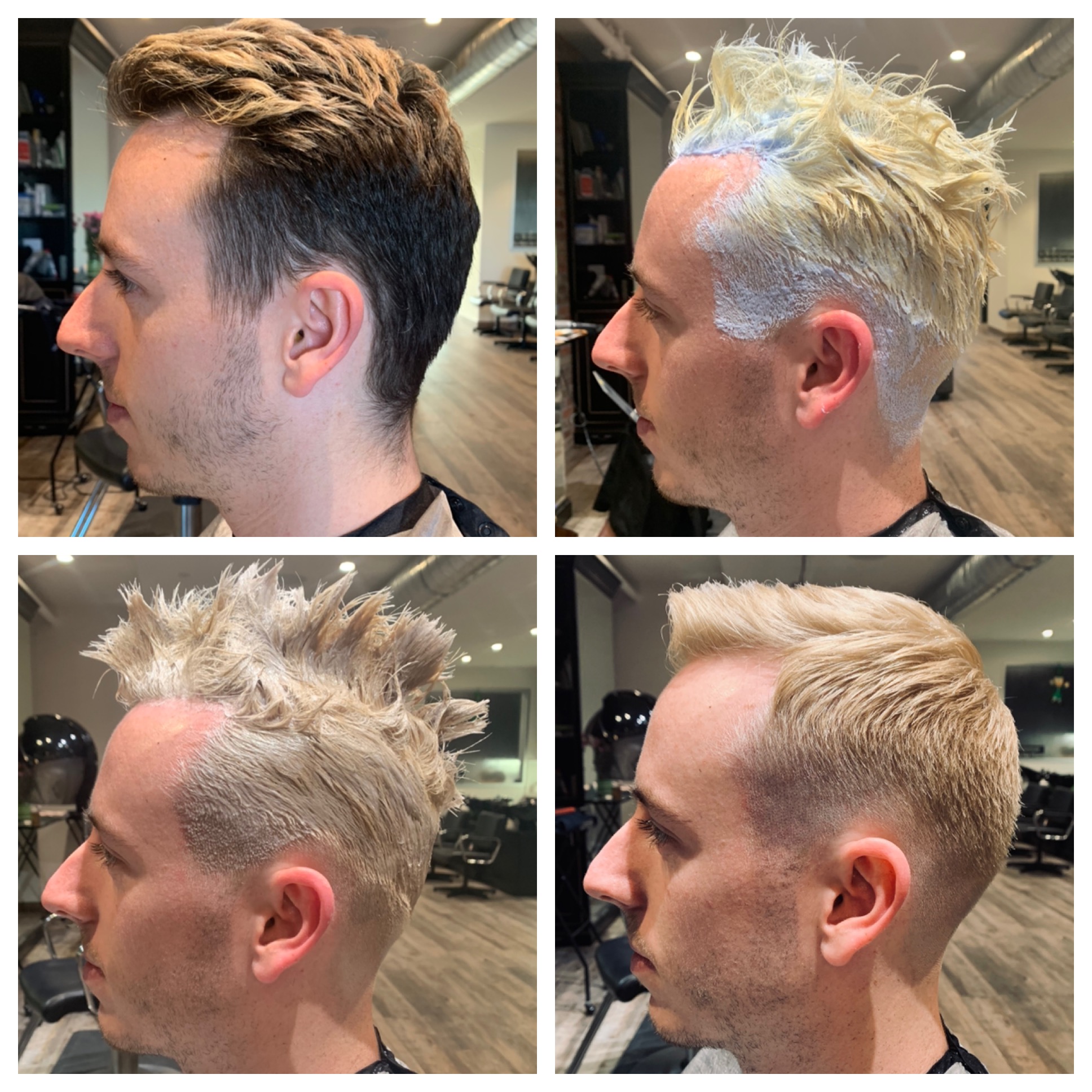 All over change of Color - To blonde