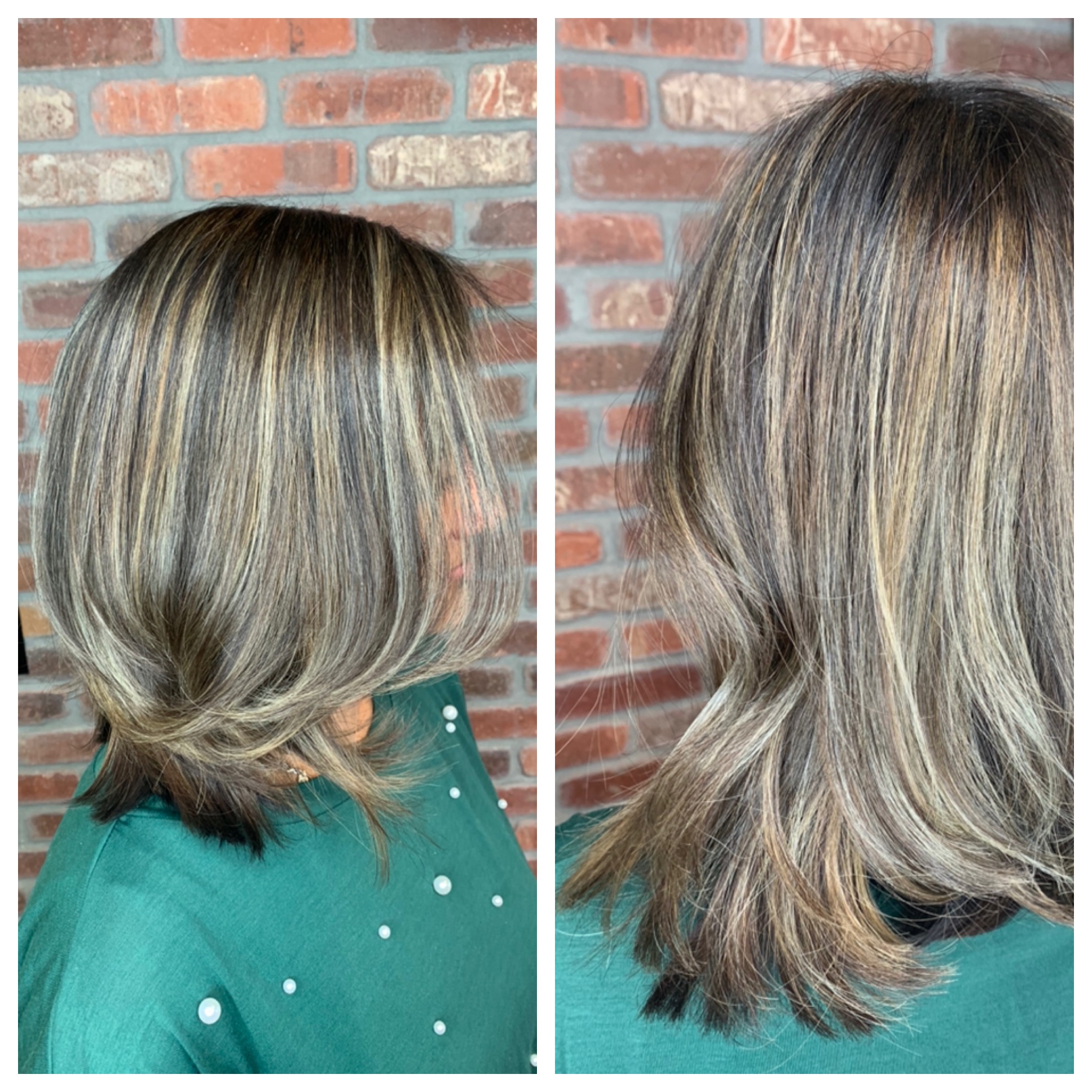 Highlights performed 2 times to get this light - from previously colored hair
