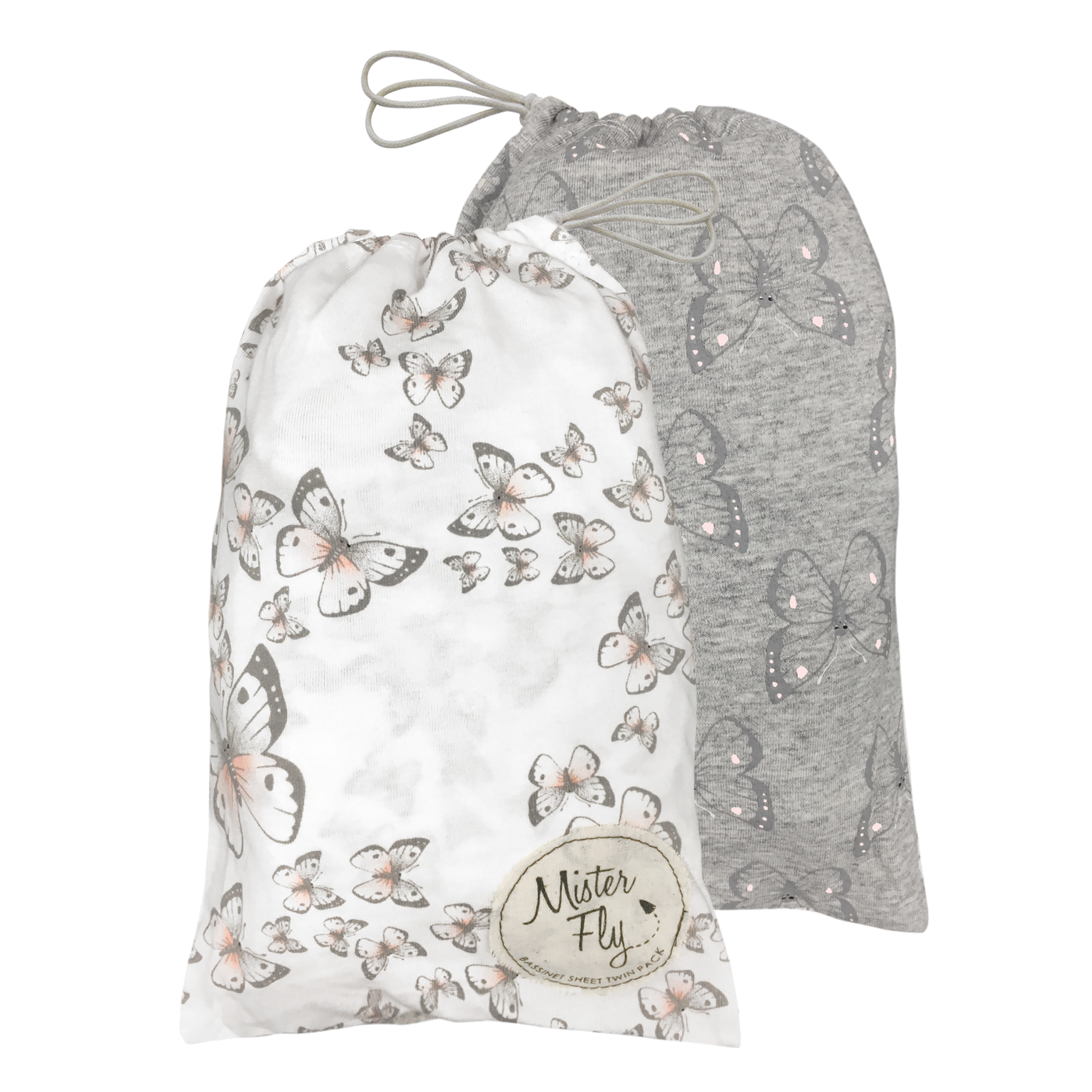 Butterfly Sheet Twin Pack — Mister Fly Quality children's accessories