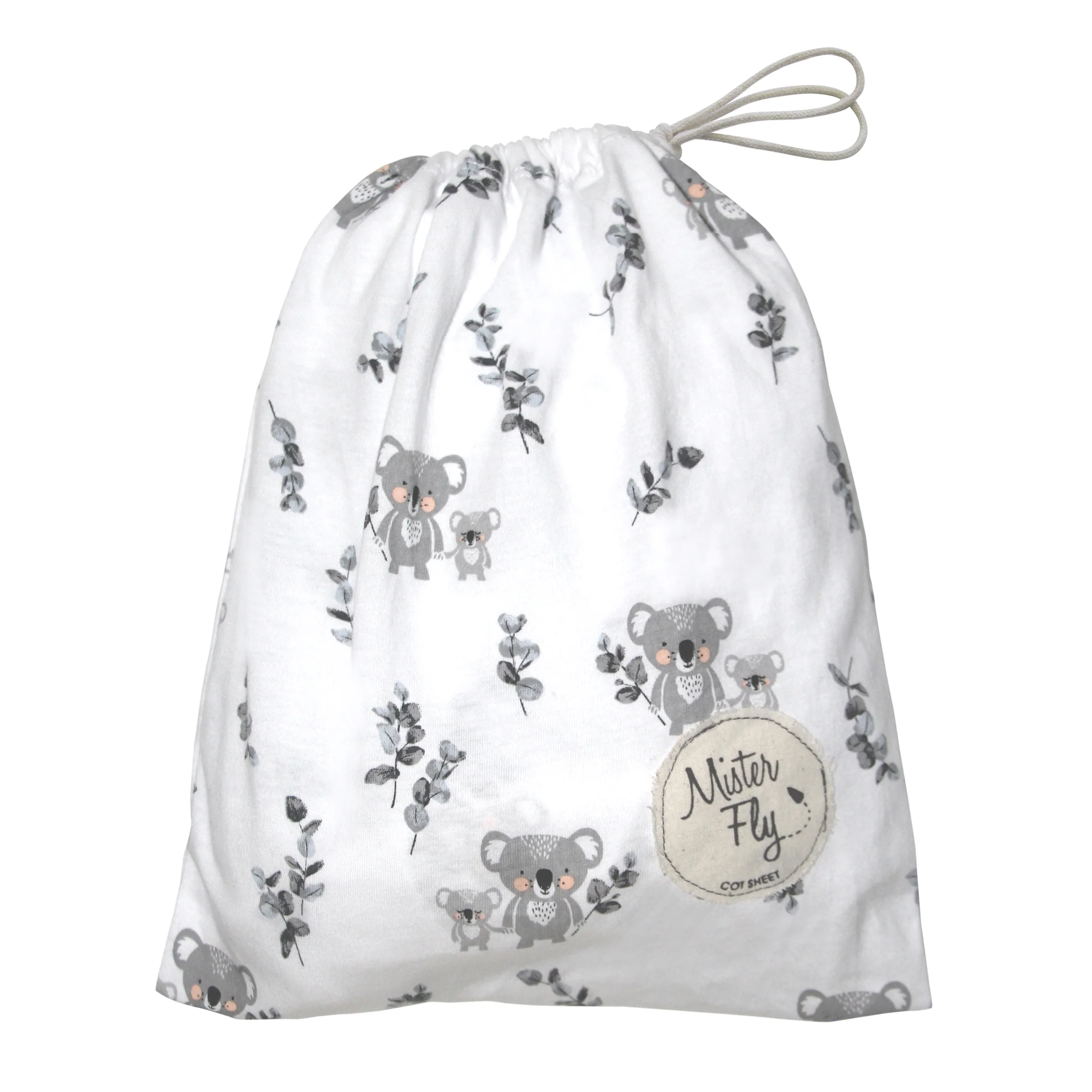 Mister Fly Koala Buddies Cot Sheet MFLY336.jpg