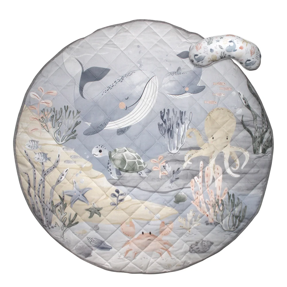 Ocean Water Resistant Playmat Tummy Time Pillow — Mister Fly