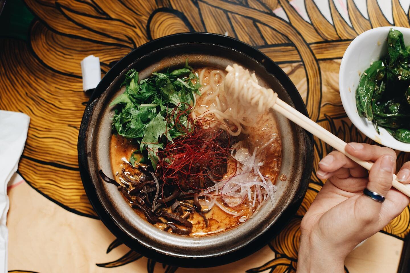 Tell me you&rsquo;re thinking about Ramen without telling me you&rsquo;re thinking about Ramen, we&rsquo;ll go first&hellip; 💭 🍜 💭 

Happy Friday 🖖🏽

Also, if you don&rsquo;t already have dinner plans tonight  hit up @orenchibeyond | watch us sl
