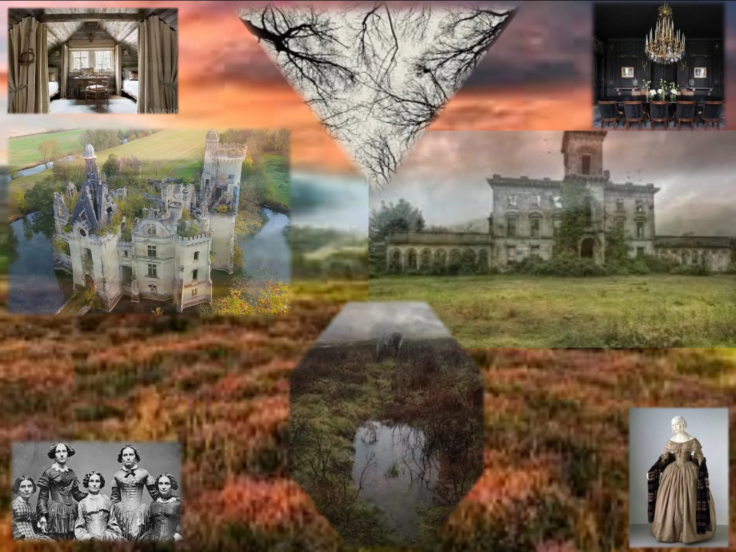  Concept Collage for  The Moors . 