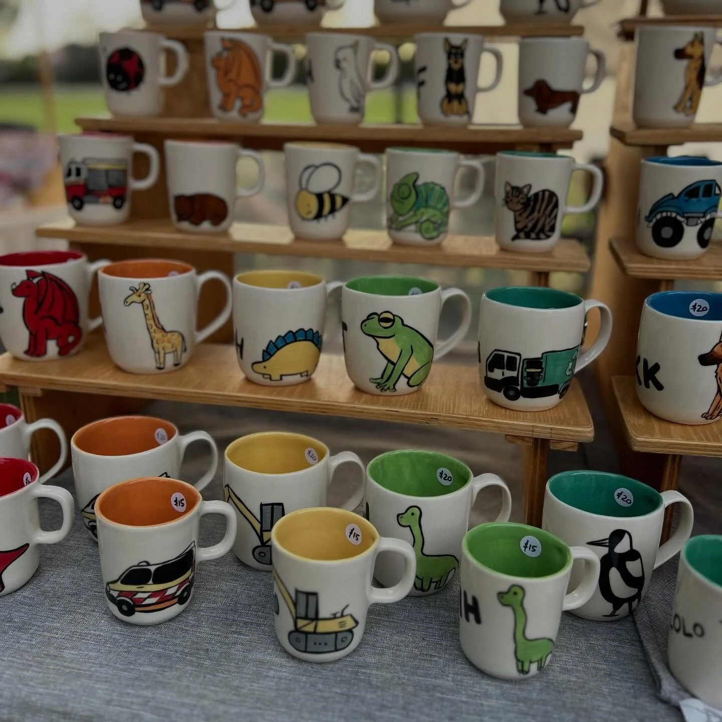 Ooohh. Ahhhh. All set up for @richmondgoodfoodmarket