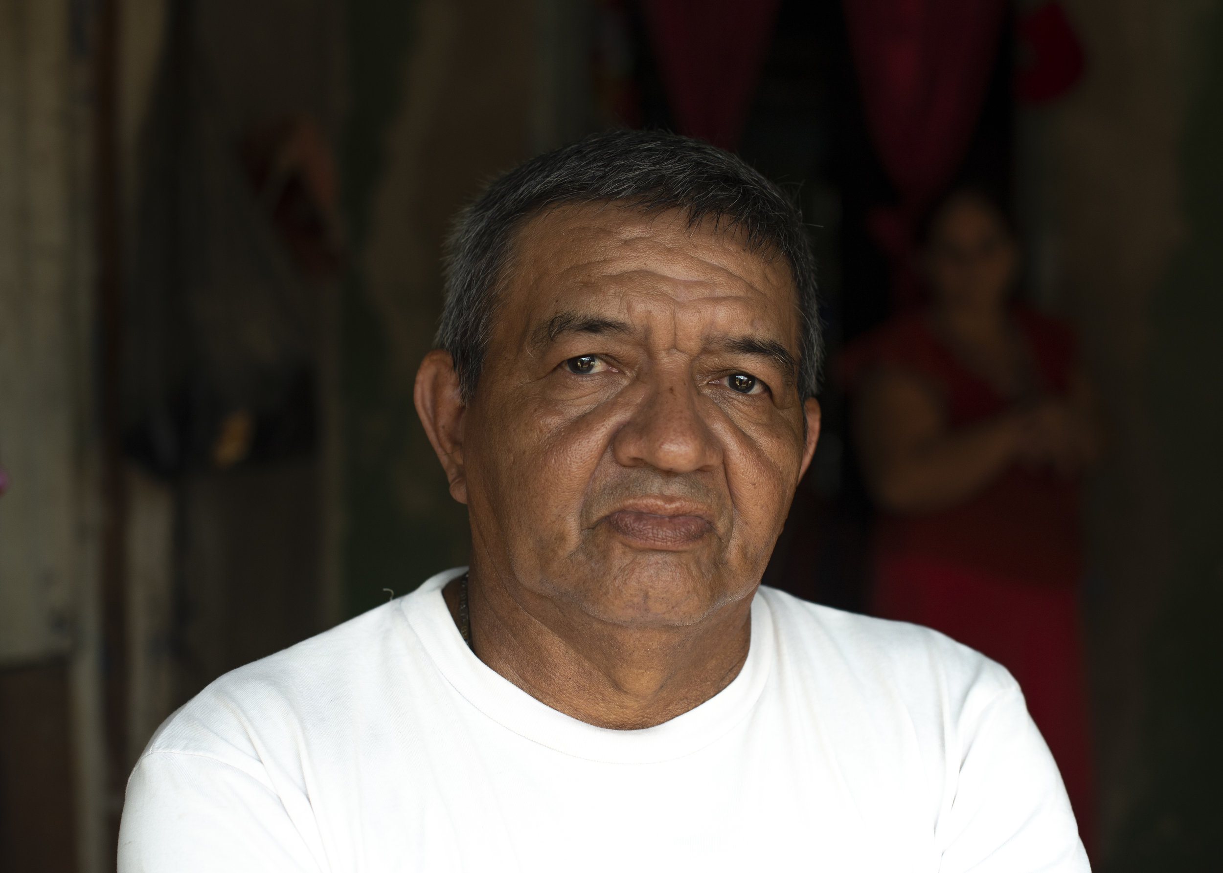  Sergio Montaban is a former taxi driver in El Progreso, Honduras. Some days he was only bringing home $1.63 USD after gang extortion rates and car rental, but when a second gang also began demanding payment and he couldn't pay, his son was killed as