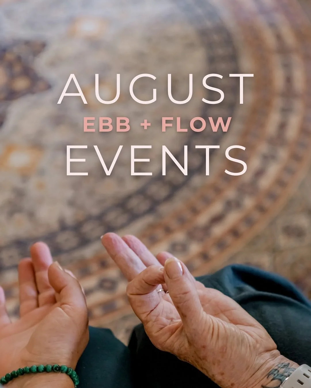 🧡 August Events 🧡

Another 4 wonderful offerings this August:

🍊Introduction to Ashtanga Yoga Workshop with Eliza - Sat 2 Aug | 230-345pm | $30 Members | $35 Non Members

🧸Nourish with Penny - Fri 8 Aug | 615-730pm | FREE for Members | Use Class 