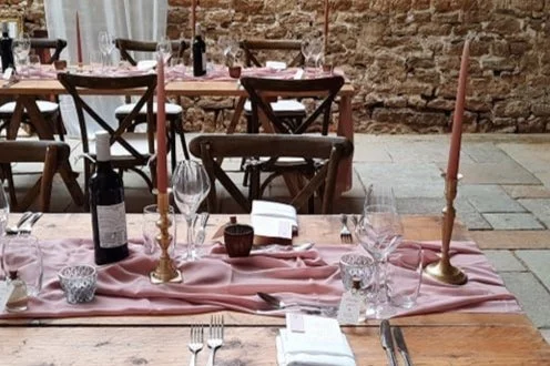Brass Candlesticks Wedding Event Hire