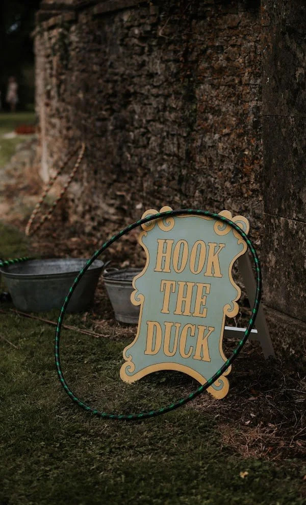 Hook the Duck &amp; Hula Hoops, Game &amp; Lawn Game Wedding Event Hire