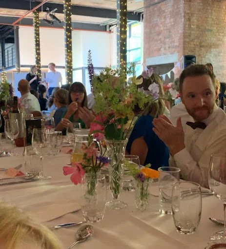 Vintage Glass Vase Wedding Event Hire