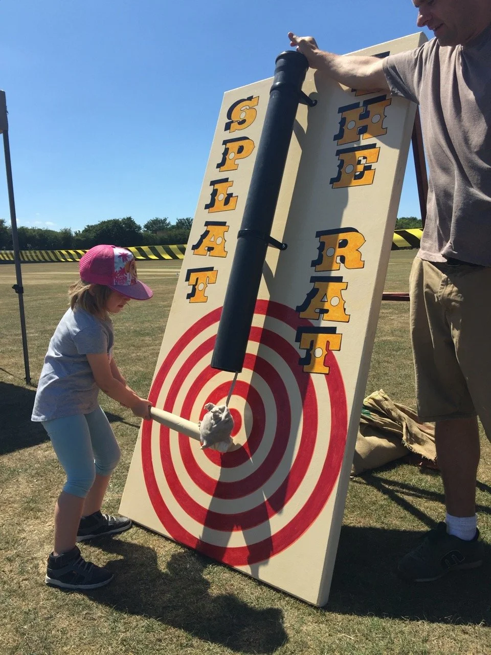 Splat the Rat Fundraising Family Event Fete Game Hire