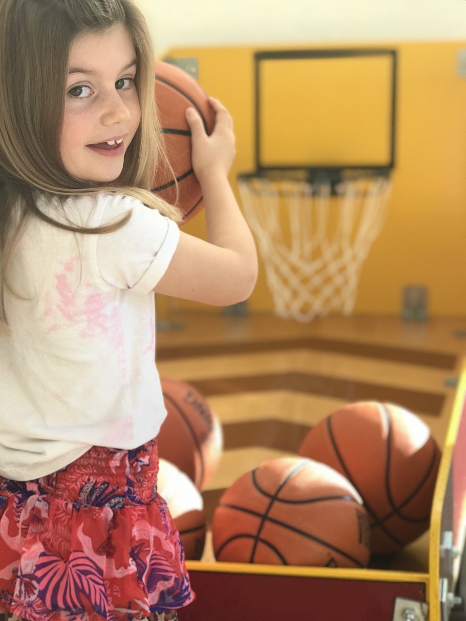 Basketball Hoops Family Fundraising Event Game Hire
