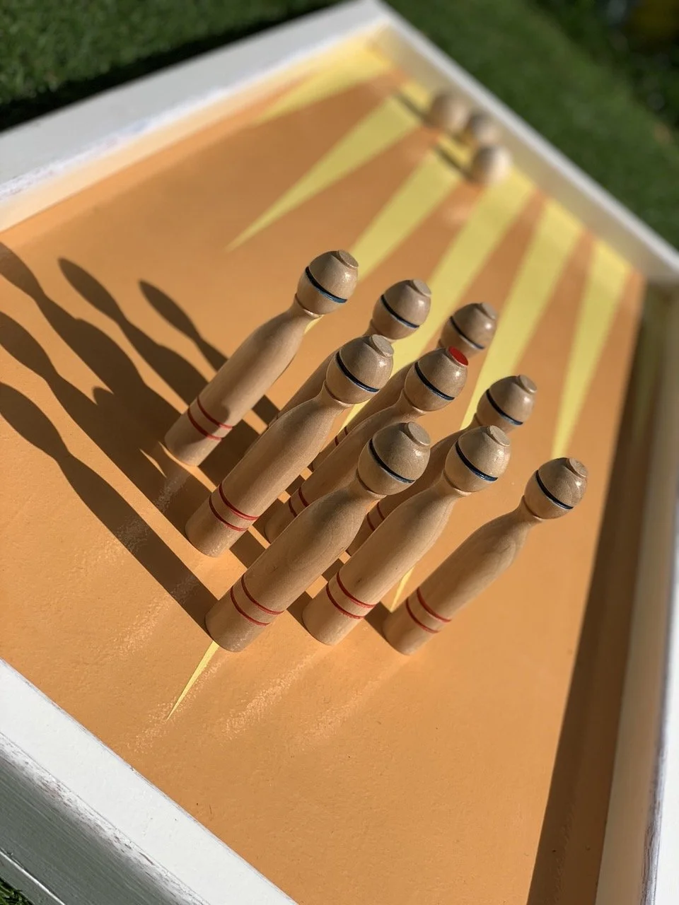 Table-Top Skittles Team Building Event Hire