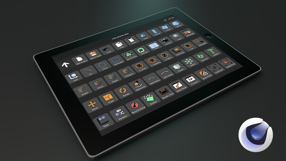 Cinema 4D Shortcut Icons Essential Collection Sideshowfx