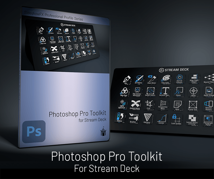 Photoshop Pro Toolkit for Stream Deck - aescripts + aeplugins 