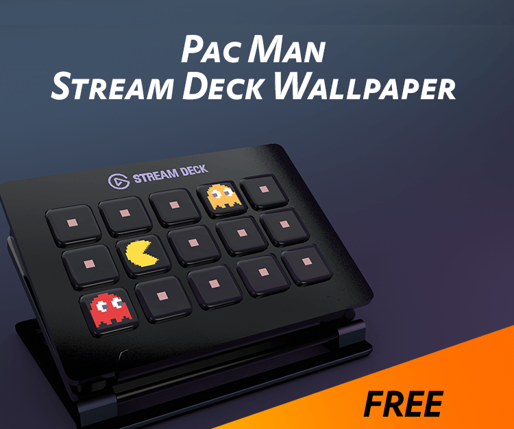 Pacman Stream Deck Wallpaper Sideshowfx