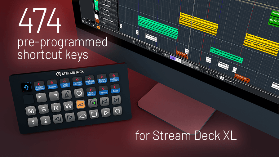 Cubase ICONS for Streamdeck Cubase+Pro_SD+andMon