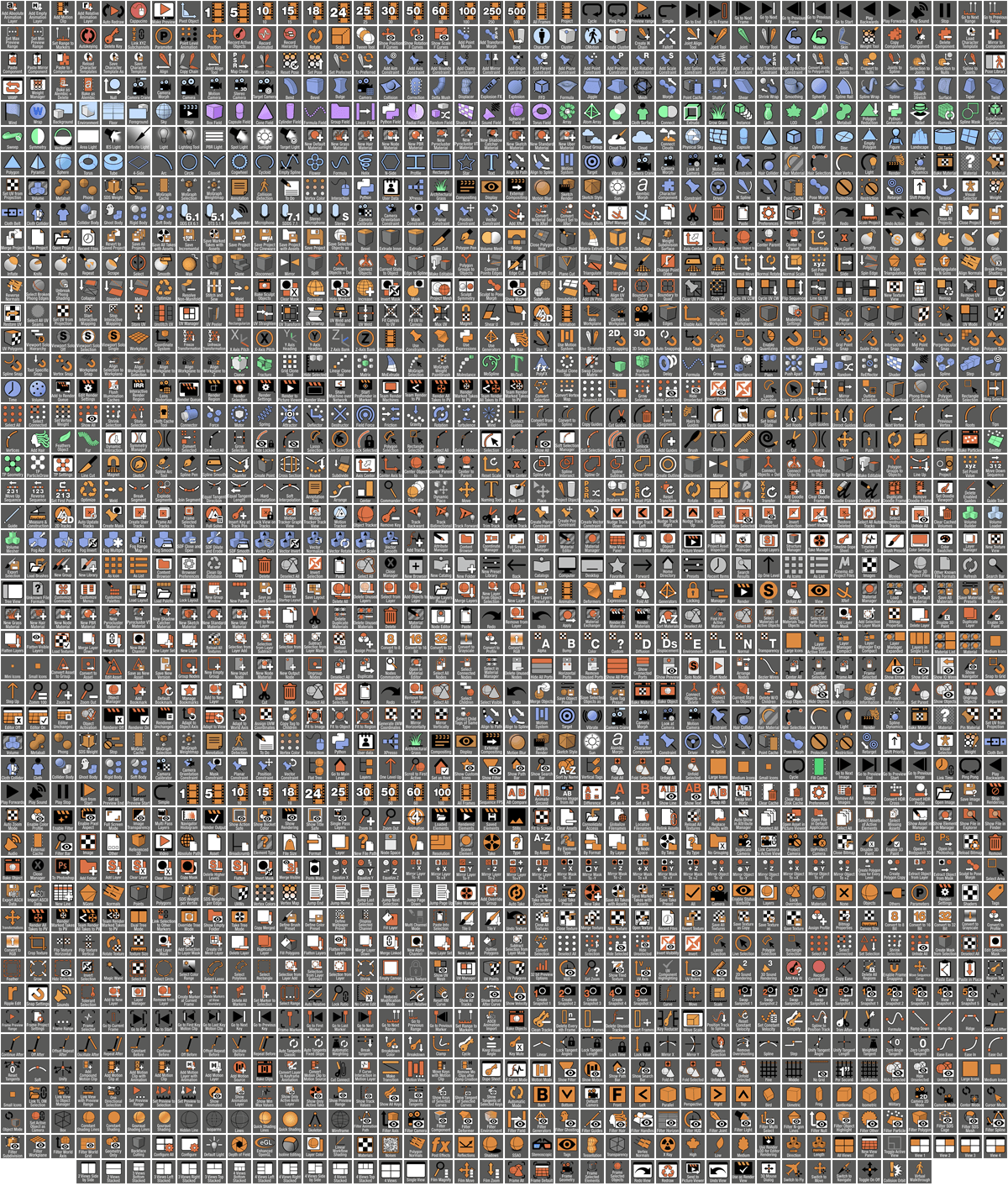 LB - C4D All Icons — sideshowfx