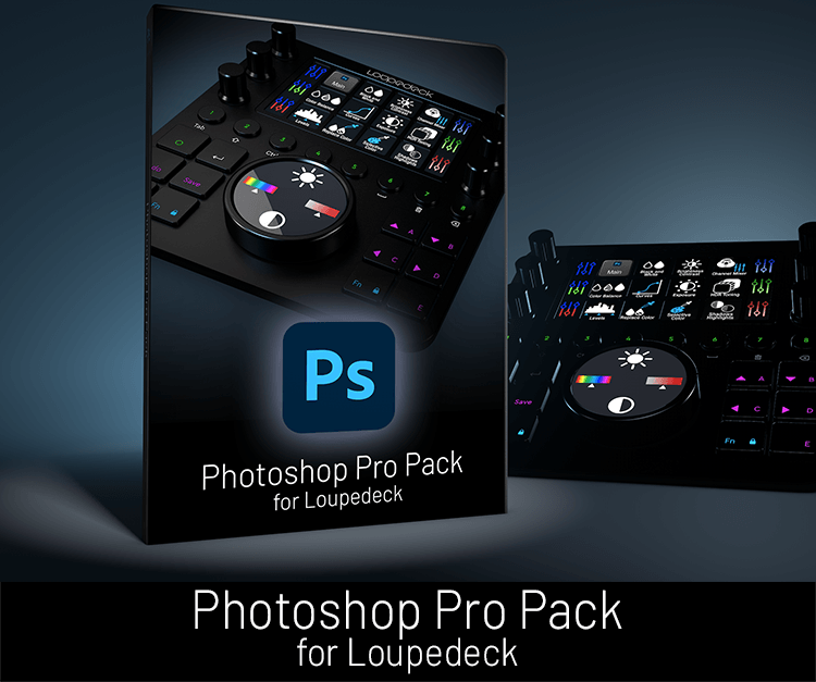 Photoshop Pro Pack for Loupedeck V 4.0 — sideshowfx