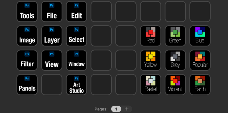 Photoshop Pro Toolkit Stream Deck — sideshowfx