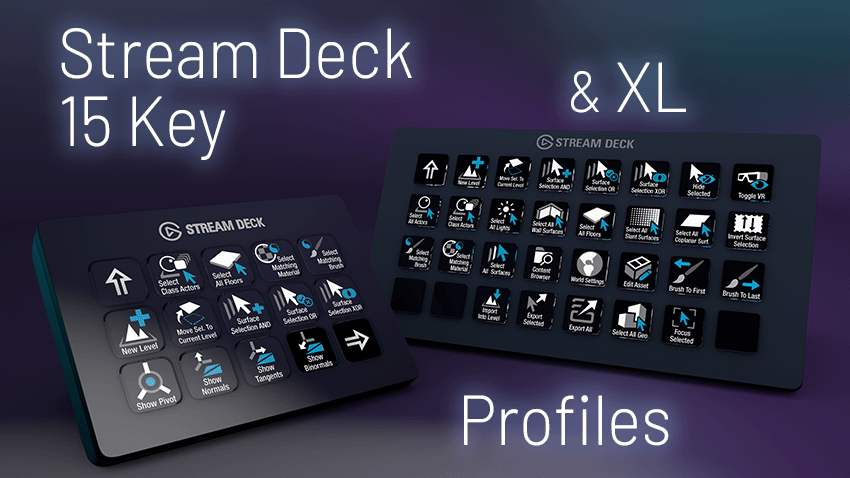 Unreal Pro Profiles for Stream Deck Windows - Boost Your Workflow