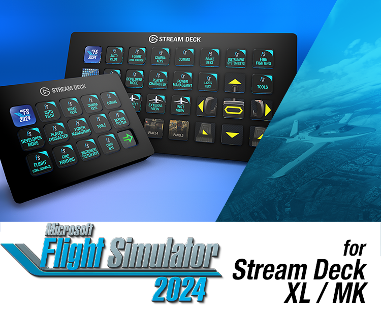 Flight Argathan Streaming Microsoft Flight Simulator 2024 Stream Deck XLMK Purchase — sideshowfx