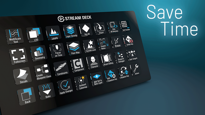 Unreal Pro Profiles for Stream Deck Windows - Boost Your Workflow