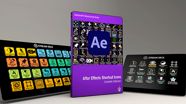 Stream Deck After Effects Custom Made Icons for Shortcut Keys — sideshowfx