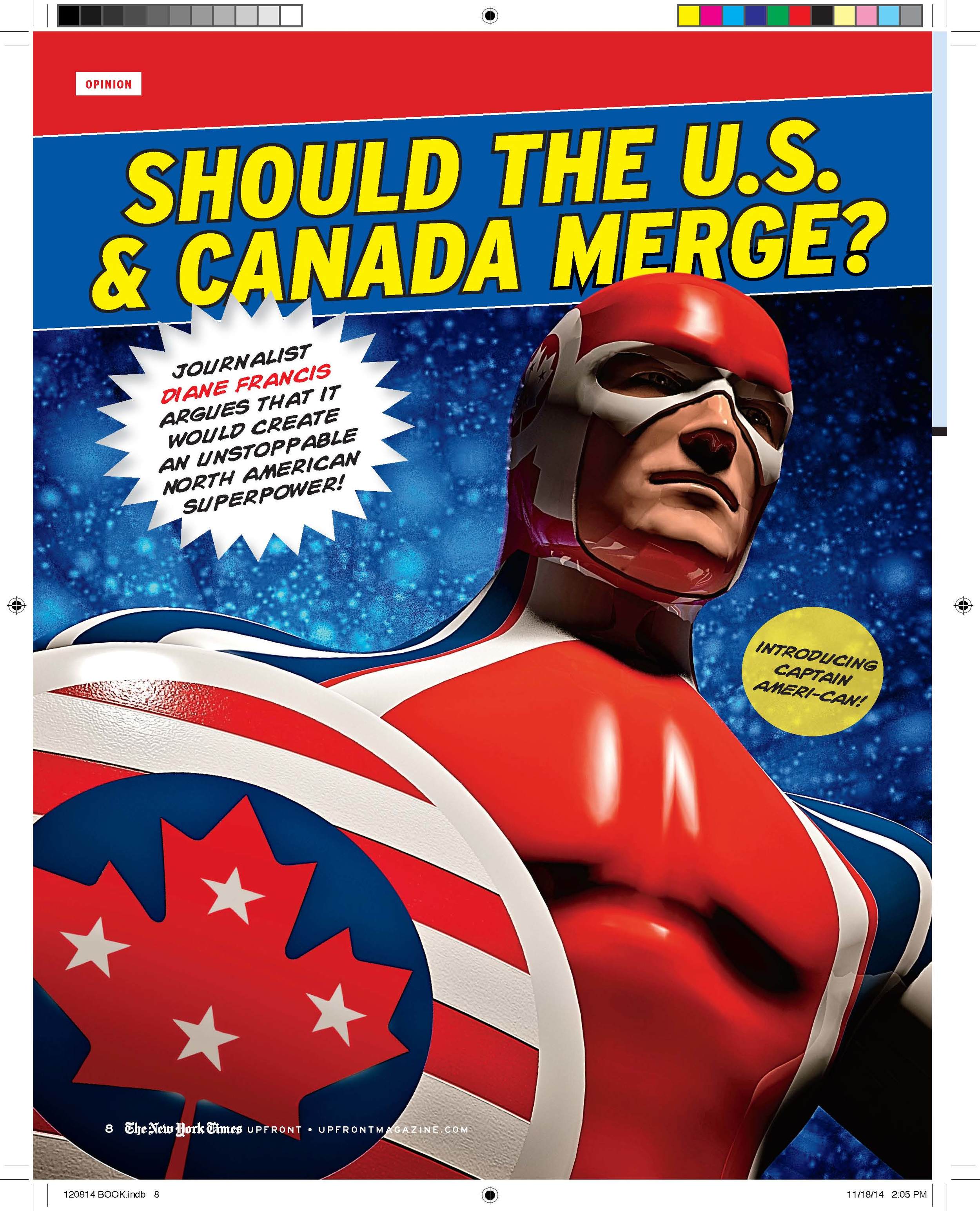 Upfront Magazine NYT/Scholastic
