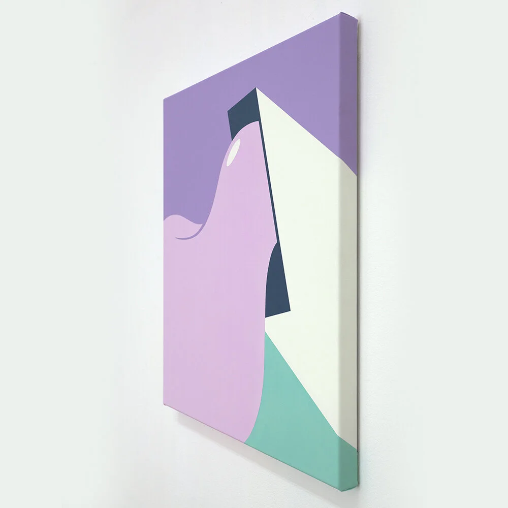 Melasse 01 – 55x65cm, acrylics on canvas, 2019