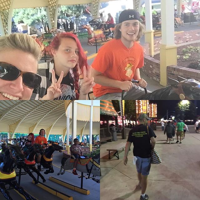 Fun time at Cedar Point w jon jon's w the crew and the kids!